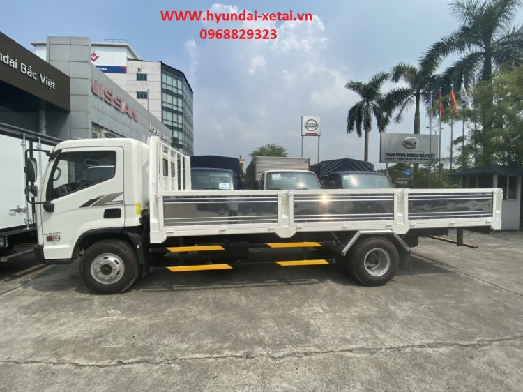 EX8 GTL 8 tấn Hyundai thùng lửng- xe tải thùng dài 5m9