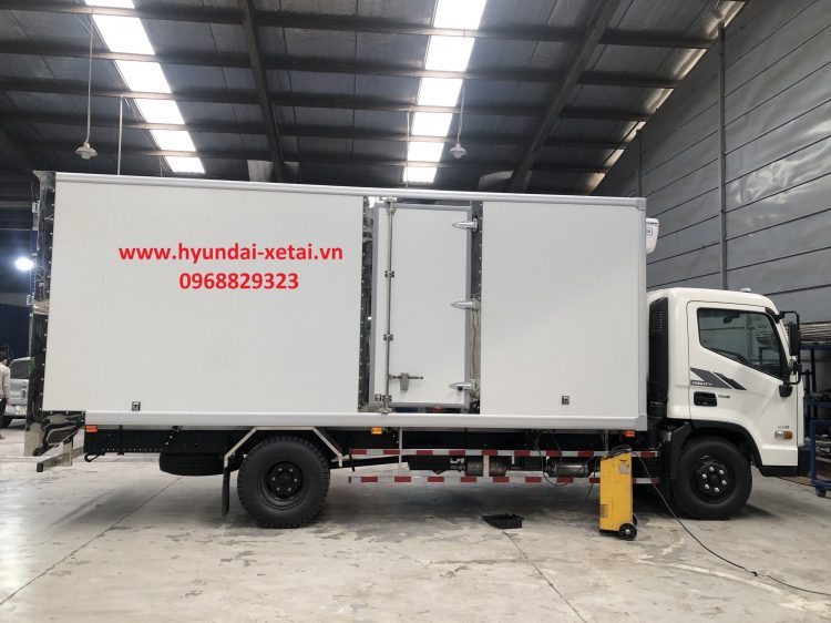 Mighty ex8 đông lạnh xe tải 7 tấn hyundai thùng dài 5m5