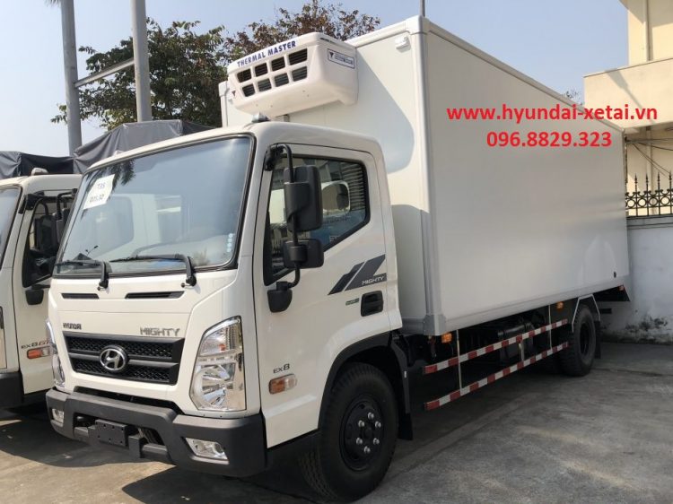 Mighty ex8 đông lạnh xe tải 7 tấn hyundai thùng dài 5m5
