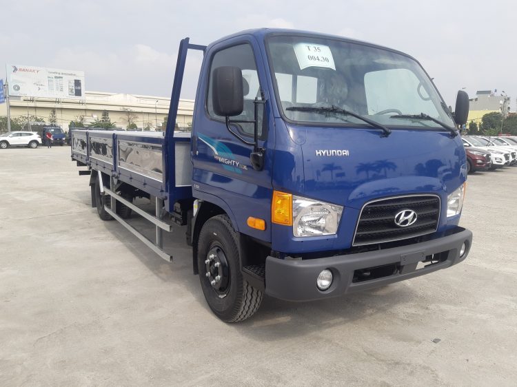 Mighty 110XL thùng lửng dài 6m3 Hyundai 7 tấn