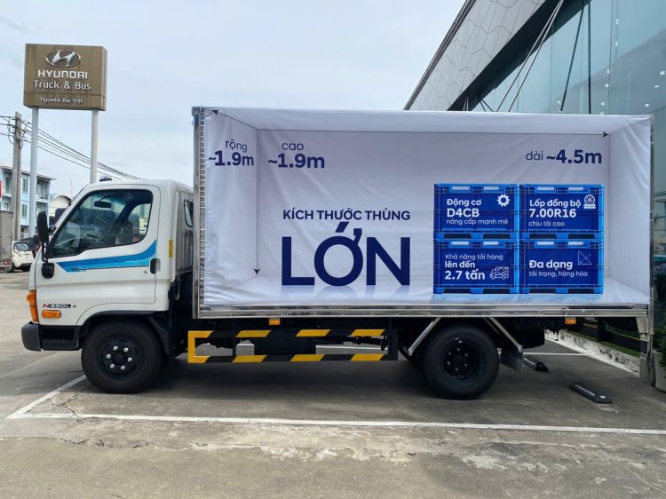 Xe Tải 1.9 Tấn Hyundai Series N500 | N550 ERO5 2026