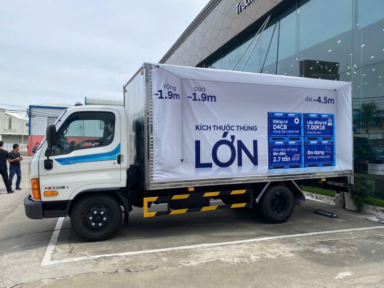 Xe Tải 1.9 Tấn Hyundai Series N500 | N550 ERO5 2026